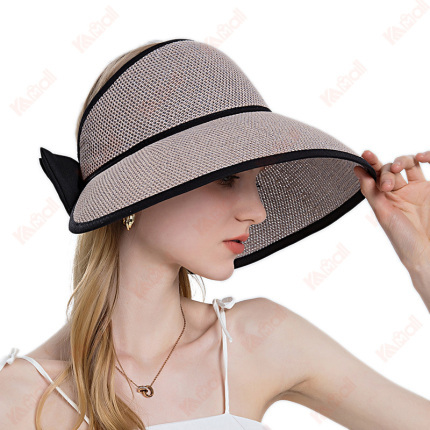 visor sun empty top hats